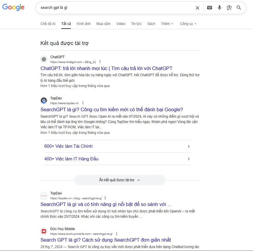 Search GPT SEO